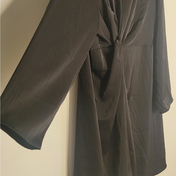 H&M maternity dress black size XXL long sleeve - Picture 4 of 8